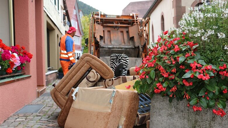 Zusätzliche Müllgebühren für Sperrmüll