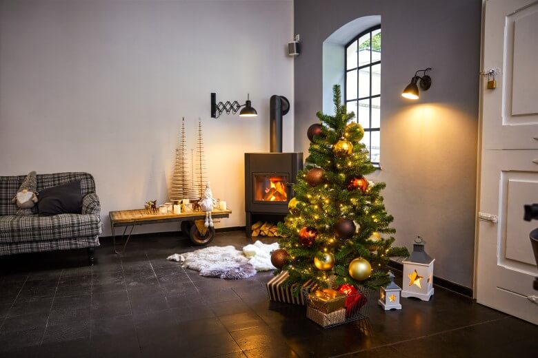 Christbaumkugeln für den Weihnachtsbaum